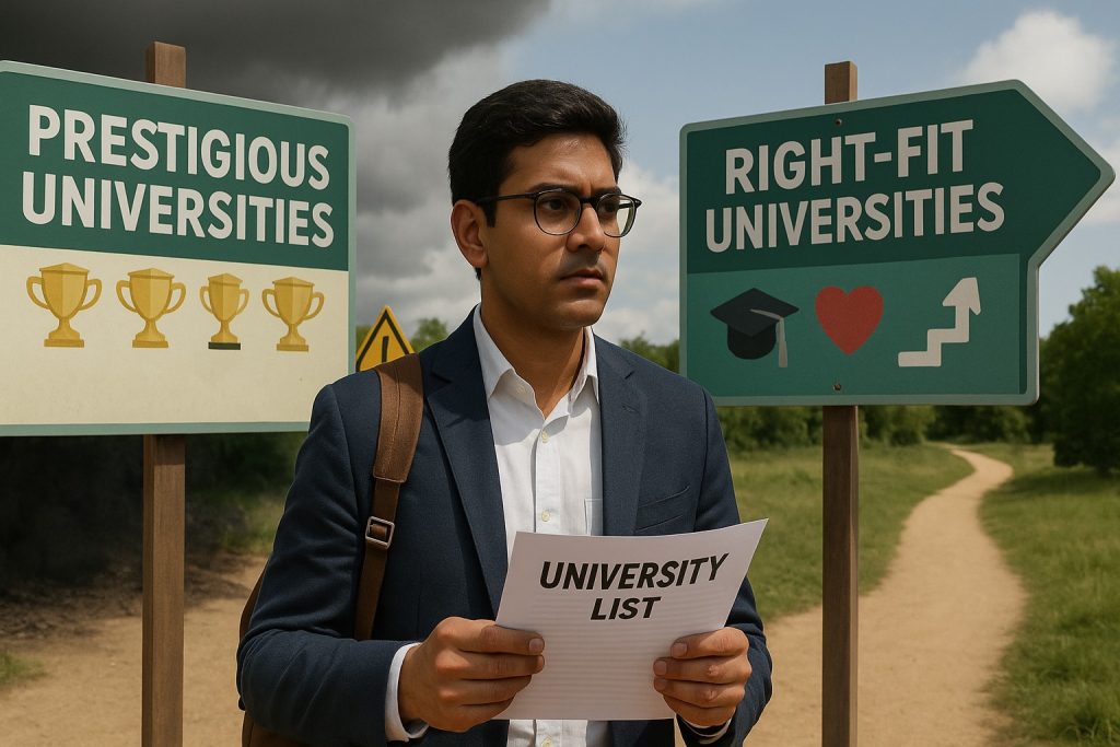 avoid mistakes when shortlisting universities abroad