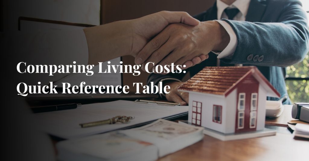 Comparing Living Costs